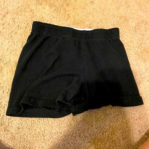 Small black girls shorts